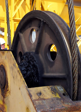 GANTRY SHEAVE REPAIR